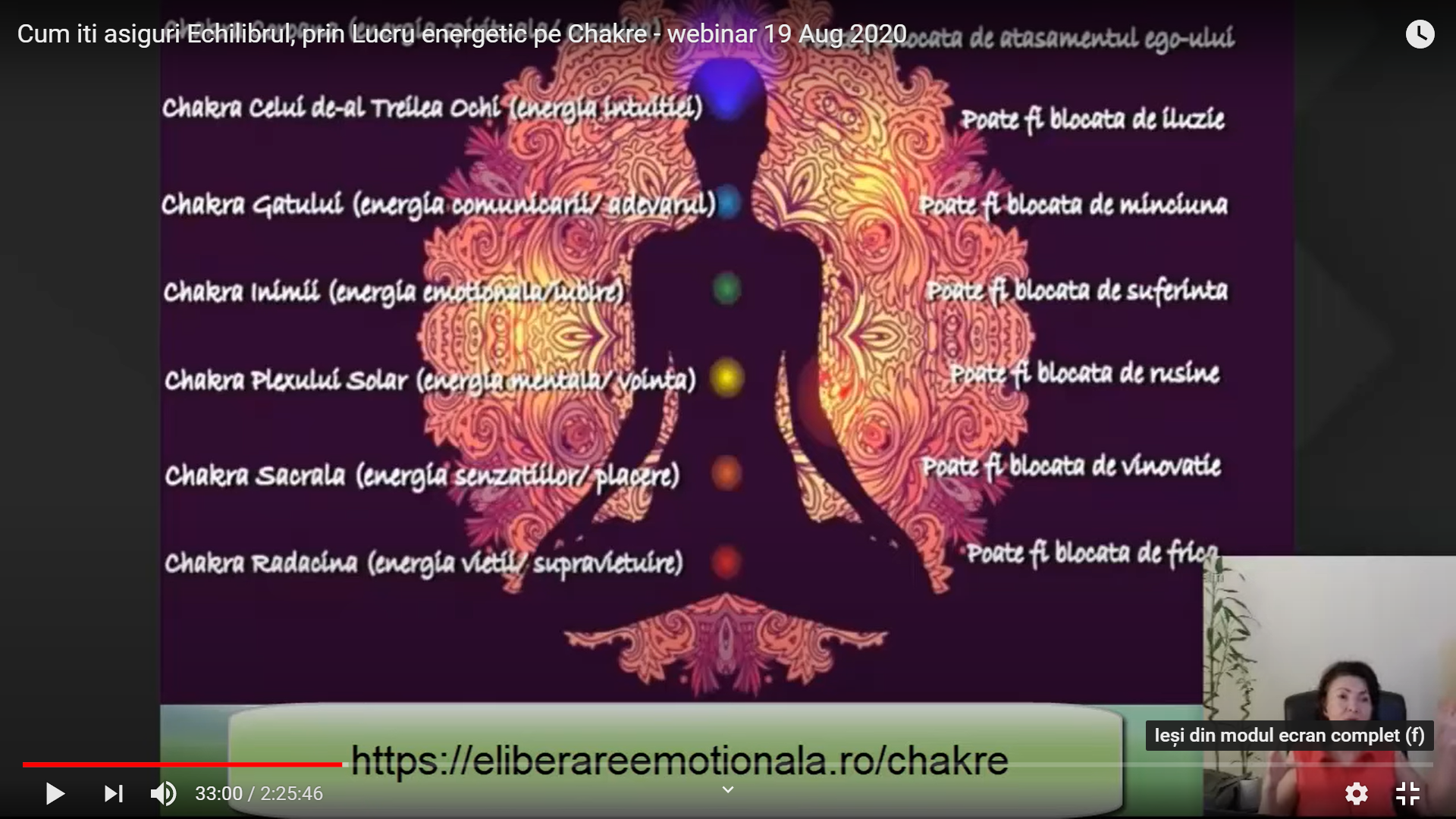 Cand totul e pentru Binele tau cel mai Inalt (inregistrare webinar Lucru energetic pe chakre)